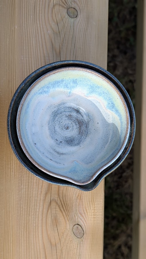 Pair of Pouring Bowls view 2